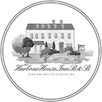 Harbour House Inn logo in grayscale
