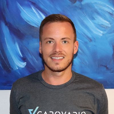 Photographic portrait of Branden Blakney, Capovario Account Manager